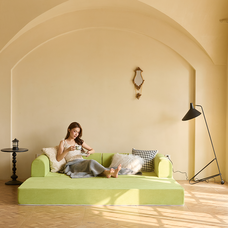 Convertible Foldable Memory Foam Sofa
